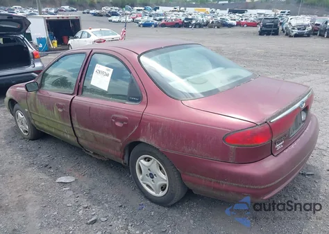 1999 Ford Contour Se из США, поврежденный, VIN 1FAFP6634XK138445
